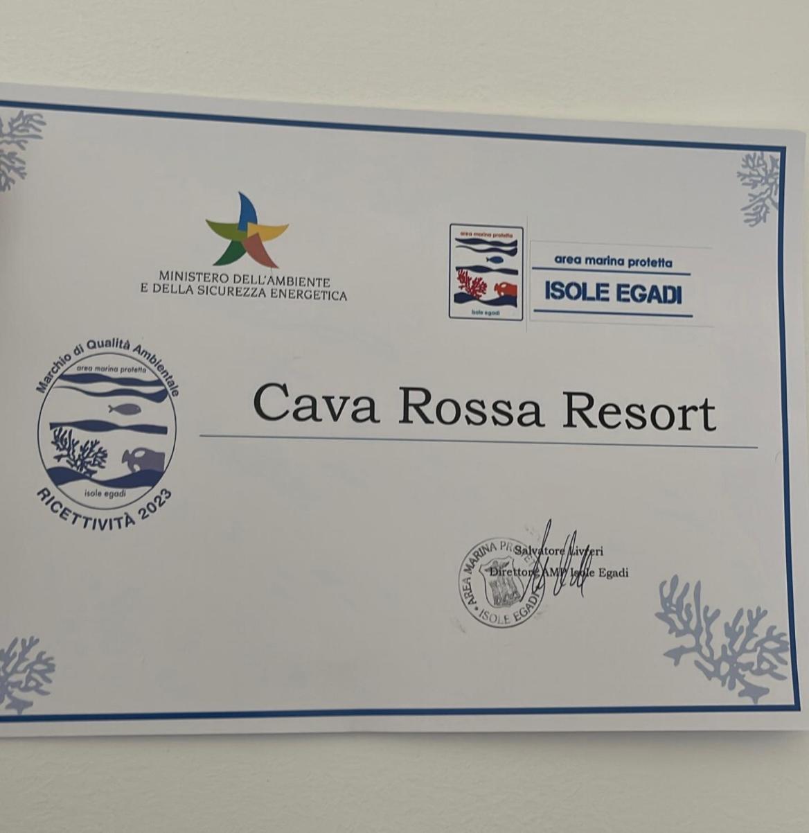 Cava Rossa Apartment Favignana Exterior photo